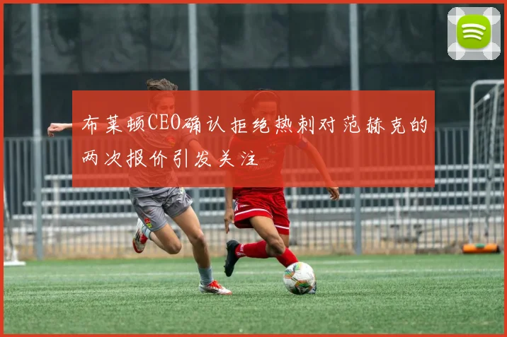 布莱顿CEO确认拒绝热刺对范赫克的两次报价引发关注