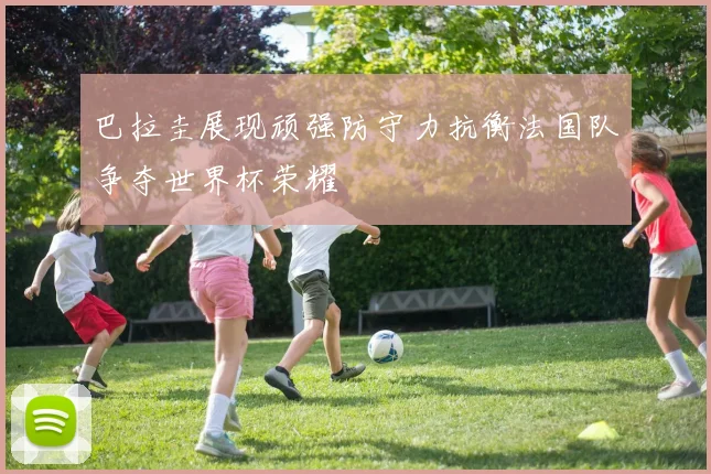 巴拉圭展现顽强防守力抗衡法国队争夺世界杯荣耀
